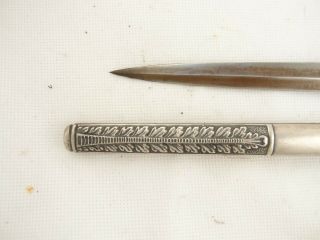 Hungarian Officer ' s Dagger WW2 paratrooper Air Force Sword Knife RARE EX, 3