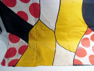 Midcentury Cotton Fabric Panel after Alexander Calder 4