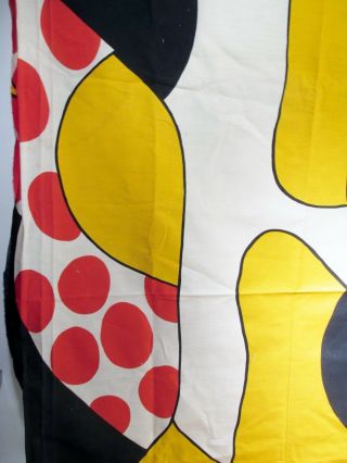 Midcentury Cotton Fabric Panel after Alexander Calder 5