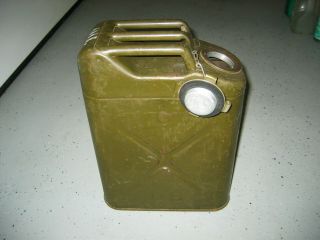 Vintage Us Military 5 Gallon Jerry Can Gas Fuel Diesel Oil Conco 1951 Very