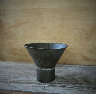 Antique Tin Funnel Canning Jar Filler Wide Mouth 5