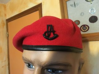 Rhodesian Intaf (internal Affairs) Red Beret