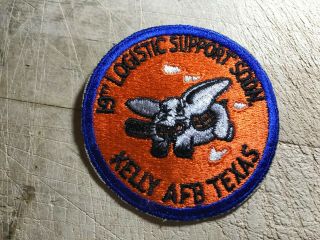Cold War/vietnam? Us Air Force Patch - 19th Logistics Squadron Kelly Afb -