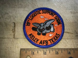 Cold War/Vietnam? US AIR FORCE PATCH - 19th Logistics Squadron Kelly AFB - 2