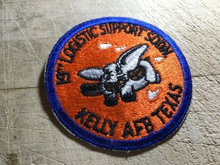 Cold War/Vietnam? US AIR FORCE PATCH - 19th Logistics Squadron Kelly AFB - 5