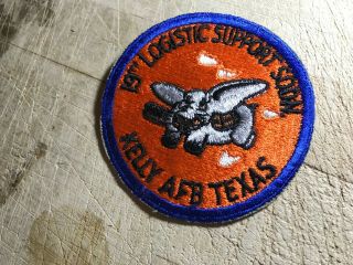 Cold War/Vietnam? US AIR FORCE PATCH - 19th Logistics Squadron Kelly AFB - 6