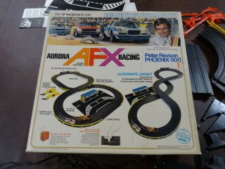 Vintage 1974 Aurora Afx Peter Revson Phoenix 500 Ho Race Set Complete