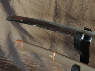 WW2 JAPANESE OFFICER GUNTO KATANA SIGNED WITH GOOD FITTING 3