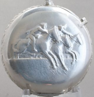 Rare Longines Cal.  18.  69n Military Cavalry Award Wwi Pocket Watch