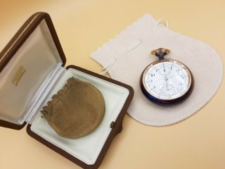 1900 Omega Chronograph Pocket Watch Cal.  19 Movement
