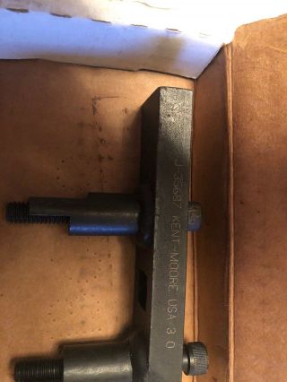 Kent Moore J - 35687 Detroit Diesel Impeller Slip Test Adapter Tool loc12in 4