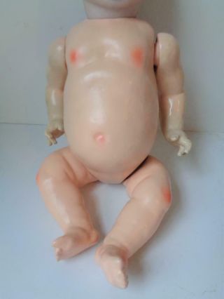 Antique JDK Kestner 152 / 10 German Bisque Character Baby 1900s Victorian 4