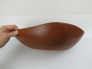 Danish Digsmed bio morphic mid century ames era wooden salad bowl 4