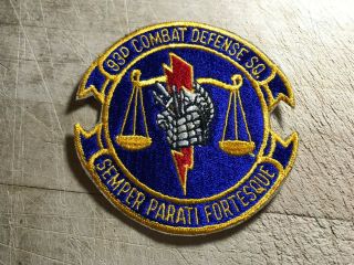 Cold War/vietnam? Us Air Force Patch - 93rd Combat Defense Squadron - Usaf