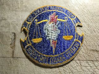 Cold War/Vietnam? US AIR FORCE PATCH - 93rd Combat Defense Squadron - USAF 7