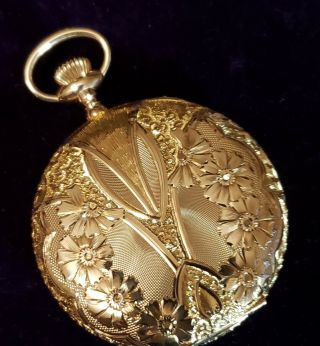 Absolutely Gorgeous 14k Solid Gold Elgin Pocket Watch