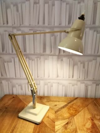 Classic Herbert Terry Angle - Poise Lamp - Square Stepped Base
