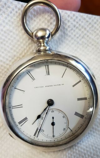 Absolutely Gorgeous 18s United States Watch Co Marion Pocket Watch Low Serial.