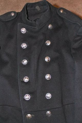 Nfs Fireman Uniform Jacket Tunic 1952 British Wk2 Minty Uk 19