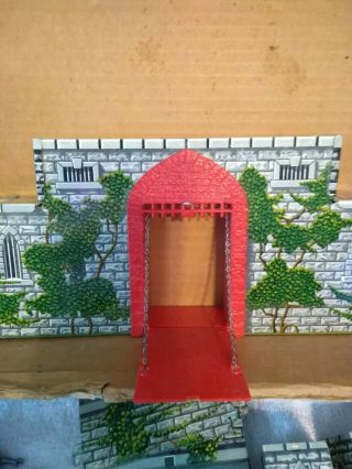 Vintage Marx Prince Valiant Medieval Castle Fort Play Set 1950s 4