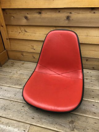 Authentic Vintage Eames Herman Miller Fiberglass Shell Chair Fabric Cover