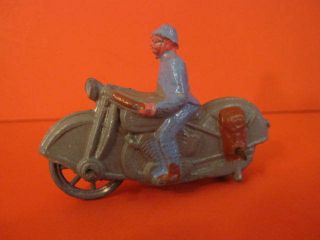 All Cd Ww1 Motorcycle With Soldier France Hollow Lead 1930