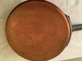 Antique Duparquet,  Huot,  and Moneuse (D.  H&M) Copper Skillet 7