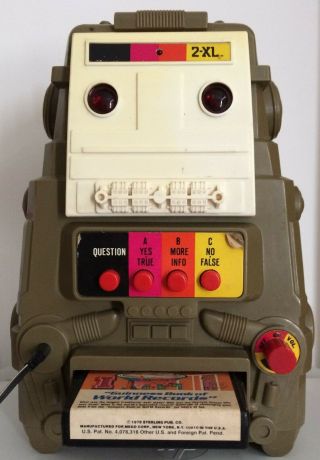 Vintage Mego Corp 2 - Xl Robot In Order,  10 Tapes
