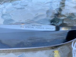 Sog Vietnam 5th Special Forces Group Knife 5