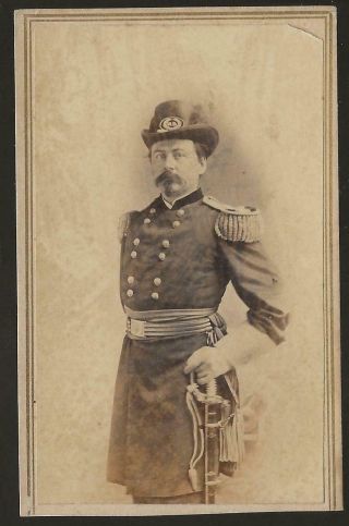 Civil War Cdv Union General Edward Hincks Massachusetts