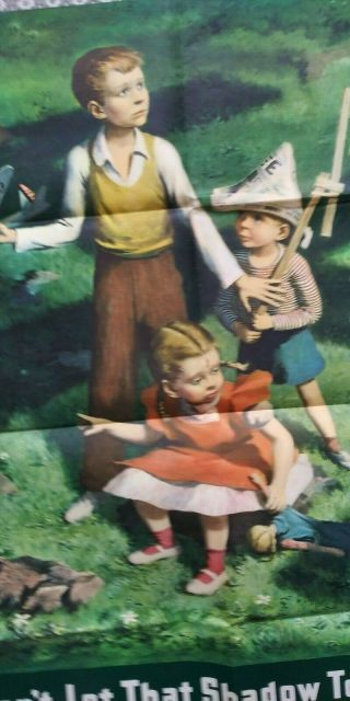 Authentic World War II Poster - Don ' t Let That Shadow Touch Them 2