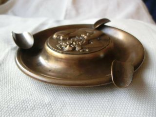 1920’s FRENCH ART DECO BRONZE CIGAR ASHTRAY - SIGNED P.  LENOIR 4