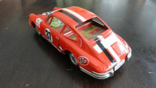 Vintage tin Porsche 911 Tin Toy Japan by TT 3