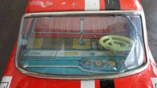 Vintage tin Porsche 911 Tin Toy Japan by TT 6