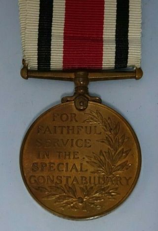 Rare Early Police Medal For Faithful Service - Joseph Heaton - Rare
