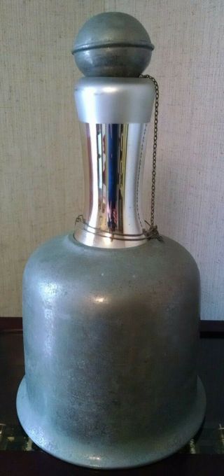 Vintage JANUS Vacuum Goods Co Antique Bottle Carafe Thermos Decanter Rare Piece 4