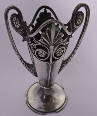 Art Nouveau Bud Vase,  Likely Wmf Or Orivit