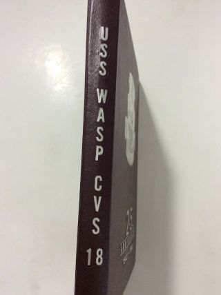 USS Wasp CVS 18 25th Anniversary 1943 - 68 Cruise Book 2