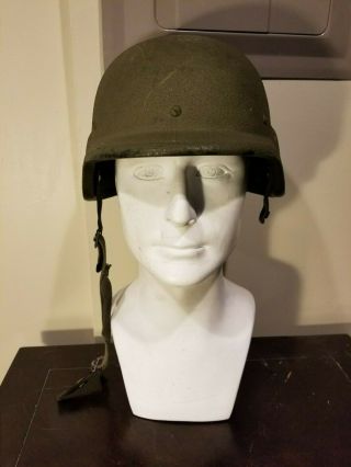 Unicor Pasgt Helmet W/ Suspension Size Medium Us Military Surplus 2