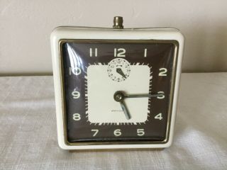 Vintage Art Deco Westclox Wind Up Alarm Clock