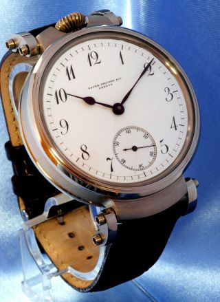 AWESOME PATEK PHILIPPE & CO GENEVE CHRONOMETER,  CERTIFICATE 1890 3