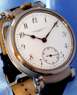 AWESOME PATEK PHILIPPE & CO GENEVE CHRONOMETER,  CERTIFICATE 1890 4