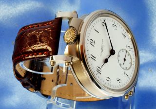 AWESOME PATEK PHILIPPE & CO GENEVE CHRONOMETER,  CERTIFICATE 1890 6