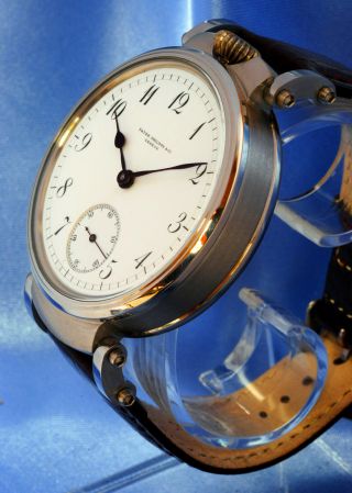 AWESOME PATEK PHILIPPE & CO GENEVE CHRONOMETER,  CERTIFICATE 1890 7