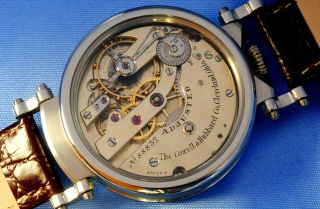 AWESOME PATEK PHILIPPE & CO GENEVE CHRONOMETER,  CERTIFICATE 1890 9
