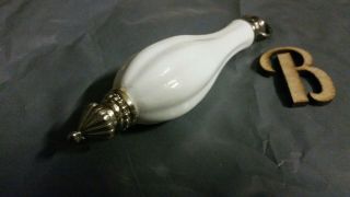 Toilet Cistern Pull Light C1930 White Porcelain Vintage Old Antique Stunning B