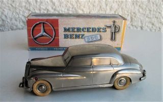 Vintage German Prameta Mercedes Benz 300 Made In Germany Brit Zone With Reprobox