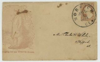 Mr Fancy Cancel 26 Civil War Patriotic Longing For The White House Two Recorded