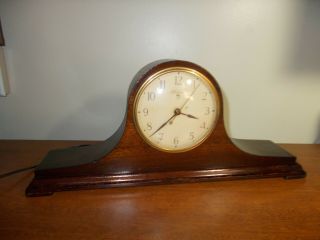 1931 - 1933 Telechron Special Campaign Model Aa Silent Tambour Mantel Clock,  Runs