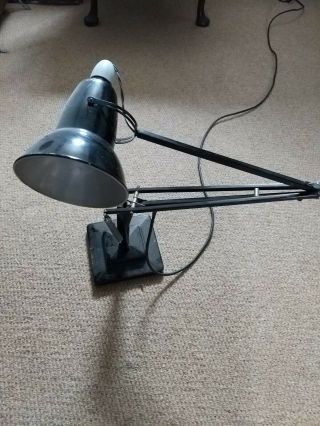 Vintage Anglepoise Lamp By Herbert Terry Black